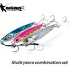 hunt house Hunthouse 3/6 Pezzi Jig in Metallo da Pesca, Affondante, Slow Jigging 7g-80g, Esca Artificiale per Acqua Salata, per Luccio e Spigola