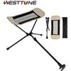 WEST TUNE Poggiapiedi Pieghevole WESTTUNE per Sedia da Campeggio, Accessorio Retrattile per Sedie Reclinabili da Esterno