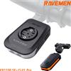 RAVEMEN Faro per bici RAVEMEN FR1100 SE per GPS Garmin Wahoo Bryton e fanale posteriore CL01 Pro, set di luci anteriori e posteriori per bicicletta ricaricabili