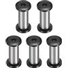 UXCELL 5/10 pz. Viti M4 per manico coltello, a testa esagonale, in acciaio inossidabile, per coltelli tascabili, perno di rotazione, bulloni per coltelli pieghevoli, elementi di fissaggio per l'aggiustamento
