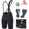 X-TIGER Salopette da Ciclismo per Uomo, Comode e Traspiranti, Pantaloncini da Bici MTB e Strada ad Asciugatura Rapida