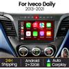 MEKEDE Autoradio Android 2Din 9 Pollici con CarPlay per Iveco Daily 2013 - 2021, Lettore Multimediale per Auto con BT, RDS, GPS e Navigazione