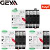GEYA WIFI Smart ATS 2P 4P 230VAC Interruttore di Trasferimento Automatico a Doppia Alimentazione, Controllo Remoto Automatico Ininterrotto, Commutatore di Alimentazione Tuya