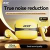 Acer Cuffie Bluetooth wireless Acer Ohr548 con design in-ear, riduzione del rumore delle chiamate ANC, custodia di ricarica, effetto audio stereo, bassa latenza per il gaming, vestibilità comoda per sport,