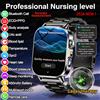 GUHUAVMI Nuovo Smartwatch 2026 con ECG+PPG per Pressione Sanguigna, Lipidi, Acido Urico, Temperatura Corporea, Chiamate Bluetooth, Orologio Intelligente per la Salute Maschile