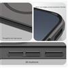 NILLKIN Custodia Nillkin per Xiaomi Mi 17 / 18 Pro Max / 18 Pro 5G, con finitura opaca, sistema magnetico, ultrasottile, rigida, compatibile con Magsafe, con bordi morbidi e cover posteriore.