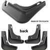 AUTOXBERT Set di 4 Paraspruzzi per MG ZS MK2 Pro 2025 2026, Parafanghi Anteriori e Posteriori Modellati, Accessori Auto