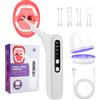 Hailicare Kit Elettrico per la Rimozione di Calcoli Tonsillari con 3 Modalità di Aspirazione, Disinfezione UV, Strumento per la Pulizia Orale e la Cura della Bocca