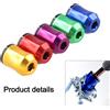 DAZZLEEX 1/5 Pezzi Anelli Magnetici per Cacciaviti, Punte Magnetizzate in Lega di Alluminio con Attacco da 6,35mm, Magnetizzatore per Punte