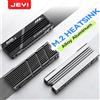 JEYI Dissipatore di calore JEYI M.2 2280 per PC/PS5 M.2 NVMe SSD/M.2 SATA SSD, dissipatore in alluminio per il massimo raffreddamento