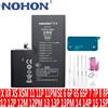 Nohon Batteria NOHON per iPhone 6S 7 8 X XR XS 11 12 13 Mini 14 Pro 15 Promax, Batteria Sostitutiva ad Alta Capacità Reale, Garanzia Un Anno