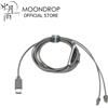 MOONDROP Cavo per auricolari MOONDROP compatibile con cuffie vecchio stile (solo cavo)
