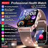 GUHUAVMI Nuovo Orologio Professionale per la Salute con Schermo AMOLED da 2,01", Monitoraggio di Pressione Sanguigna, Acido Urico, Lipidi nel Sangue, Torcia, Smartwatch per Donne