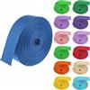 Meetee Nastro in nylon da 10 metri, 20-50 mm, per zaini, cinghie di sicurezza, nastri intrecciati, cinghie per borse, accessori per cucito fai da te