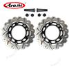 ARASHI Dischi freno anteriori CNC oversize Arashi 298mm per YAMAHA XP TMAX 530 2012-2015 / T-MAX Tech Max ABS 560 2020 2021