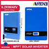 ANENJI 51.2V 100Ah Powerwall LiFePO4 Batteria a Parete 5Kwh 48V 6.2K Inverter Solare per Impianti Solari On/Off Grid con BMS Integrato 6000+ Cicli