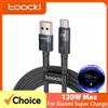 toocki Cavo USB Toocki 6A a Tipo C, Caricatore 120W Turbo Super Charge, Cavo USB C per Ricarica Rapida per Xiaomi Mi 13 17 Pro Redmi Note POCO