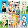 Bandai S Angle Dolls Mini Cat Life Series Blind Box, Statuetta Kawaii di Bambino con Vestiti da Gatto, Ornamenti da Tavolo, Regali di Compleanno