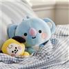 Bandai Peluche Tata Koay Shooky Mang Cooky, Zaino a Forma di Animale Cartone Animato, Ciondolo per Chiavi e Telefono, Giocattoli Rilassanti da Ufficio, Regalo per Amici