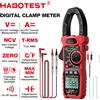 HABOTEST HT208D Pinza Amperometrica Digitale 1000A 1000V AC DC True RMS con Funzioni di Misurazione Capacità, Temperatura, Ohm e Frequenza