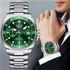 LIGE Orologio da Uomo LIGE, Orologio Elegante da Uomo, Impermeabile 3ATM, Luminoso, Cronografo Sportivo al Quarzo, Orologio Maschile + SCATOLA