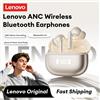 Lenovo LE232 Auricolari wireless Bluetooth 6.0 ANC Cuffie intrauricolari con cancellazione attiva del rumore Display digitale a LED Bassi stereo HiFi