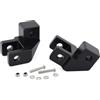 XITOMER Pedane Moto per Kawasaki Ninja ZX-4R ZX-4RR Ninja 400 7 Hybrid 500 E-1 Z400 Z500 Z7 Z E-1 - Supporti Ribassati per Poggiapiedi