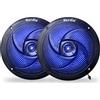 Herdio Altoparlanti Marini Herdio da 5,25 Pollici, 160W, Impermeabili, a 2 Vie, Resistenti alle Intemperie, con Luci LED, Profilo Sottile per Barche, Camper, ATV, UTV, 1 Paio