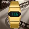 SANDA Orologio Elettronico Retrò SANDA 9504, Impermeabile 5ATM, Display con Luce Notturna, Sveglia con Snooze, Cronometro, Orologi da Uomo e Donna 2026
