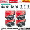Makita Batteria Ricaricabile Originale Makita 18V da 6000mAh per Utensili Elettrici Makita 18V BL1830 BL1830B BL1860 BL1860B BL1850 BL1850B