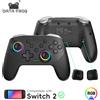 DATA FROG Controller di Gioco Wireless per Console Switch / OLED / Lite / Switch 2, Joystick Programmabile per PC
