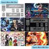 bilibili Tappetino da gioco One Piece Card Game, tappetino per mouse da gioco TCG con layout delle zone, tappetino da scrivania antiscivolo per appassionati di anime e giocatori di carte