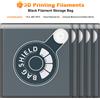 TWO TREES Borsa per Filamenti 2.0 Aggiornata, Sacchetto Sottovuoto per PLA ABS PETG, Essiccatore per Filamenti, Conservazione Sicura, Resistente all'Umidità, Sigillatura Robusta, Componente per Stampante 3D