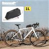 Rhinowalk Borsa da bici Rhinowalk per tubo superiore, 100% impermeabile, custodia anteriore per ciclismo, installazione/rimozione rapida con disco UFO per bici da strada e gravel.