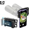APEXEL Adattatore Universale per Telefono da Binocolo e Telescopio, Supporto Clip Migliorato per Smartphone, Accessori per Connettore Staffa