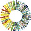 Bandai Braccialetti a scatto Pokémon a tema cartone animato, gadget per feste, regali di Natale, premi per feste di compleanno, braccialetti Pikachu