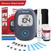 SINOCARE Glucometro Sinocare, Misuratore di Glicemia Safe AQ Air con Bluetooth, Kit per Misurazione della Glicemia Domestica o SOLO Strisce e Lancette