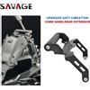 SAVAGE Supporto per telefono da moto con estensione manubrio per navigatore GPS Tracer 9GT+ 9GT 2026 per YAMAHA 9 GT+ GT Y-AMY 2025
