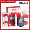 SINOCARE Misuratore di Glucosio nel Sangue Sinocare Safe AQ Air, Glucometro Bluetooth, Kit per Monitoraggio della Glicemia Domestico o Solo Strisce e Aghi