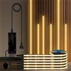 MALITAI Lampada da Parete per Interni, Striscia LED COB 12V, Interruttore Dimmer Touch Senza Fori, per Illuminazione di Armadi e Pannelli Acustici