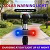 ctzsoop Luce di Avvertimento per Auto a Energia Solare LED, Allarme Simulato per Sicurezza Notturna, Lampada Antifurto Wireless Lampeggiante