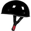 orz Caschi da scooter piccoli, casco da moto, casco a mezza calotta, casco a forma di zucca, casco portatile per tutte le stagioni, per Harley, uomo e donna