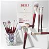 BEILI Set di Pennelli per Trucco BEILI 15 Pezzi Professionali per Ombretto