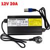 SYPOOE Caricabatterie al Litio Ferro Fosfato 12V 24V, Caricatore 14.6V 29.2V 20A 40A 50A, Caricatore Adattabile LiFePo4