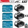 Makita Batteria Makita 18V 6Ah 100% Originale, Modelli BL1840 BL1830B BL1850B BL1850 BL1860 BL1815, Batteria al Litio Sostitutiva Makita 18V