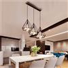 JOYINLED Lampada a Sospensione Industriale LED Regolabile con Paralume in Metallo per Cucina, Isola e Sala da Pranzo