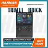 TRIMUI Console Portatile Retro TRIMUI BRICK CNC in Metallo, Schermo IPS 3.2" 1024x768, Linux, LED Decorativo, Keycap Omaggio, Batteria 3000mAh, WiFi, Regalo per Amanti dei Videogiochi