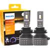 Philips H4 H7 LED Ultinon 3500R Lampada per Fari Auto H11 HB3 HB4 HIR2 6500K Bianco Brillante 9005 9006 9012 Luce Potente 30W con Driver Integrato