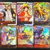 Bandai Carte Promozionali DIY Proxy One Piece OPCG Campionato Inglese 2023 Luffy Shanks Sakazuki Borsalino Kuzan Marco Jozu Borsalino