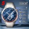 GUHUAVMI Nuovo Smartwatch 5 Pro 2026 Originale con GPS, Navigazione Mappe, Chiamate NFC, Memoria 32GB, Orologio Integrato, Riproduzione Video e Musica